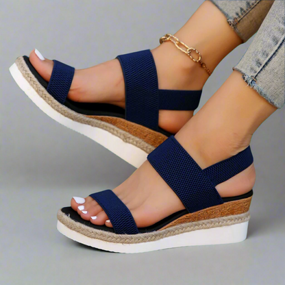 Brunella - Sandales Tressées et Confortables