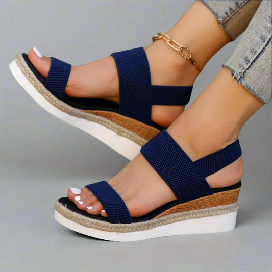 Brunella - Sandales Tressées et Confortables