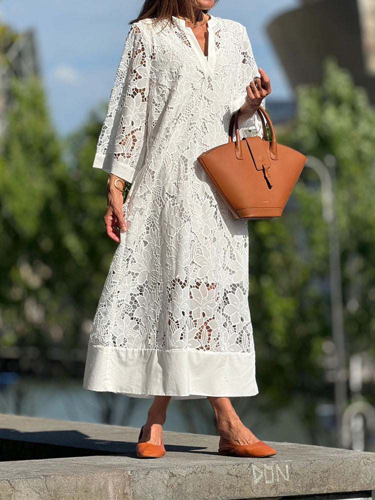 Grace™ - Robe en Dentelle Raffinée et Moderne