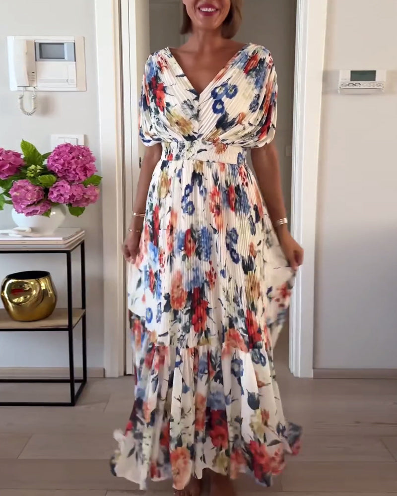 Florelle | Robe Fleurie Élégante
