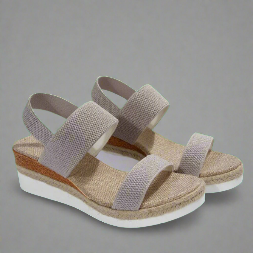 Brunella - Sandales Tressées et Confortables