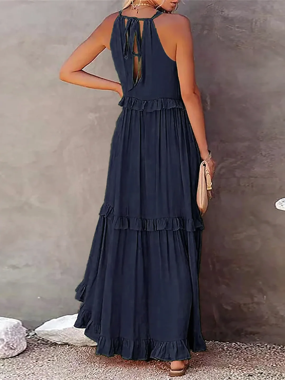 Mabel - Robe Maxi à Volants