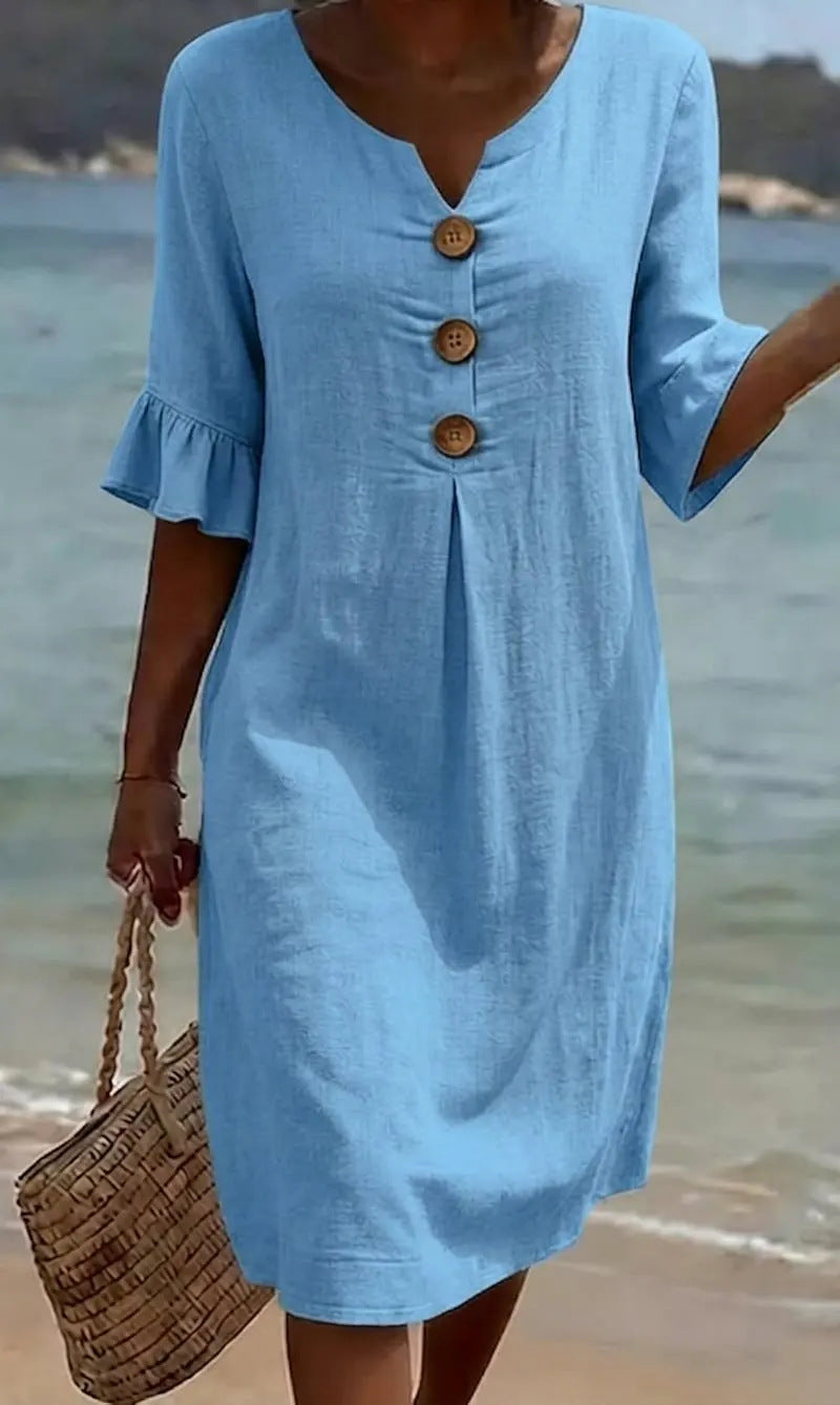 Robe Casual pour Femme au Style Raffiné