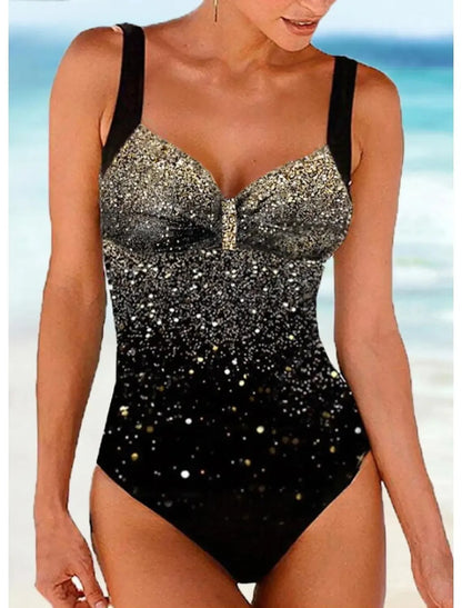 LolaBeach - Maillot de bain imprimé paillettes