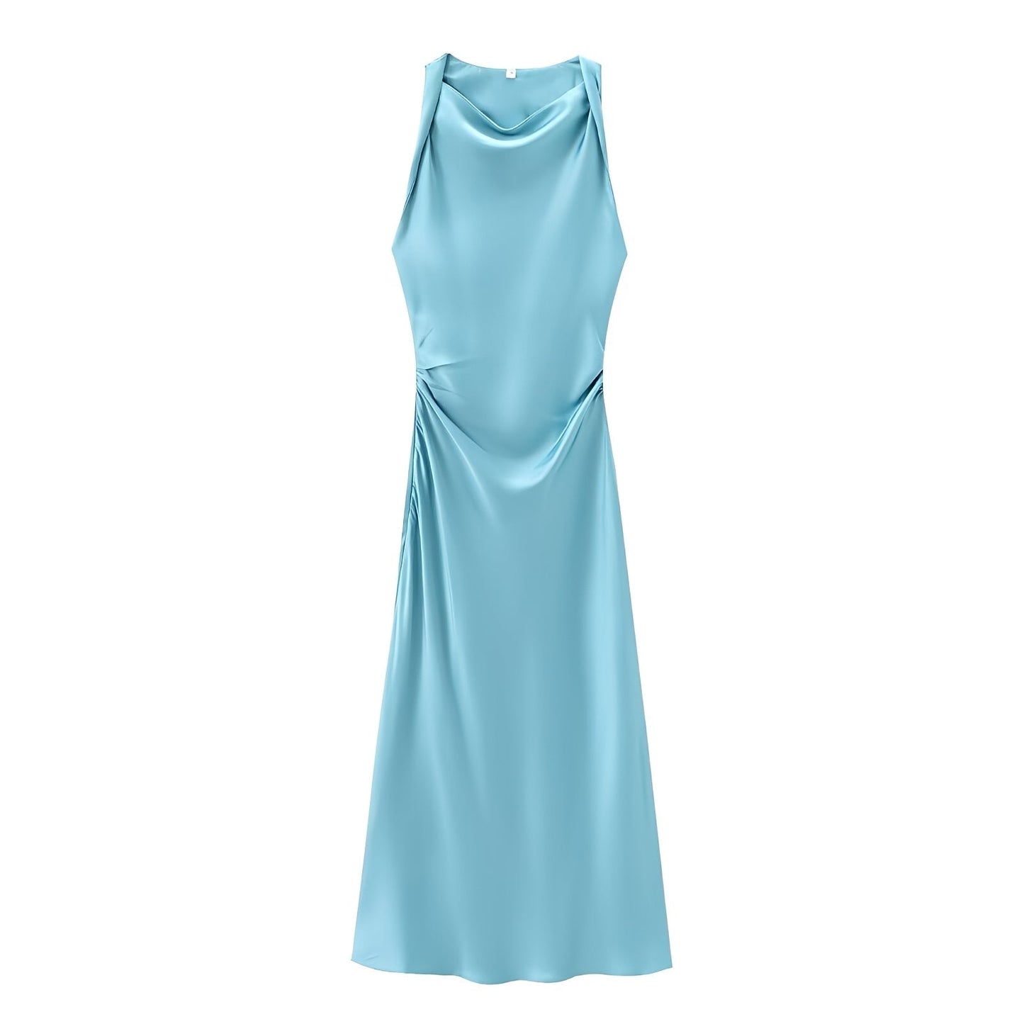 Veronica - Robe Midi Halter Élégante pour Femmes