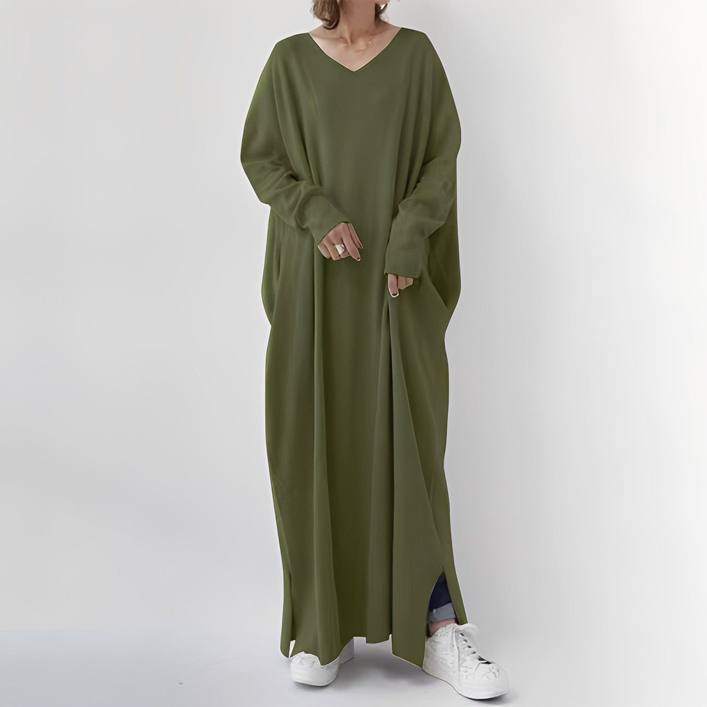 Georgine - Robe à manches longues à la mode pour femmes
