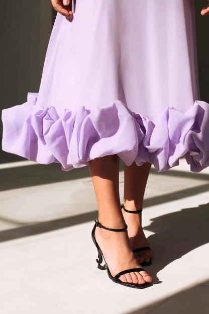Blair - Robe Midi Fluide et Élégante