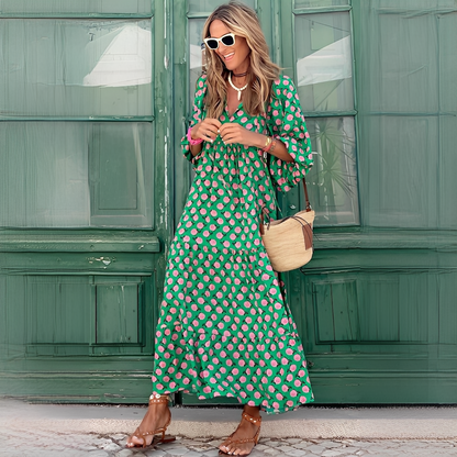 Menchie - Robe longue bohémienne pour femmes
