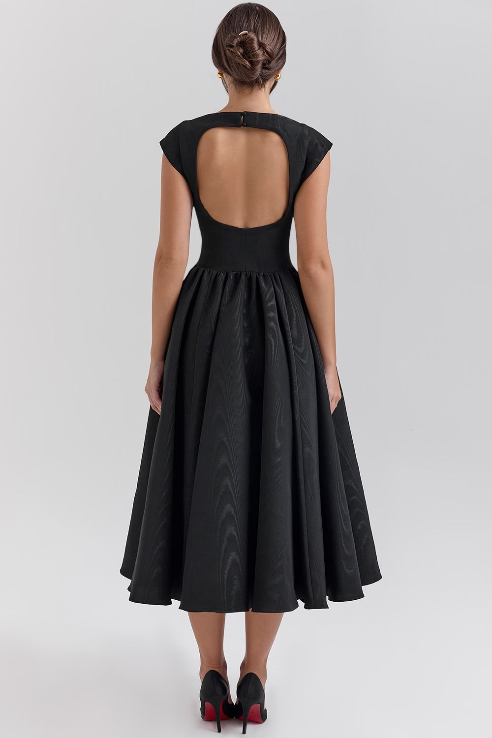 Robe De Soirée manches courtes Pour Femme | Midi