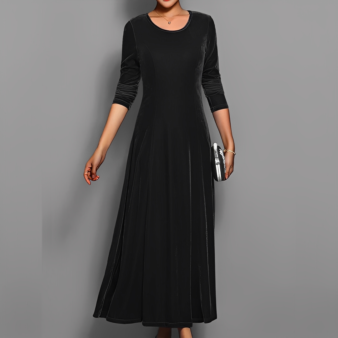 Mathilde - Robe élégante à manches longues pour femmes