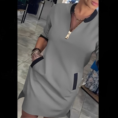 Angelena - Robe élégante à manches longues pour femmes