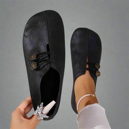 Kreszentia | Mocassins en cuir de chèvre suédé de haute qualité
