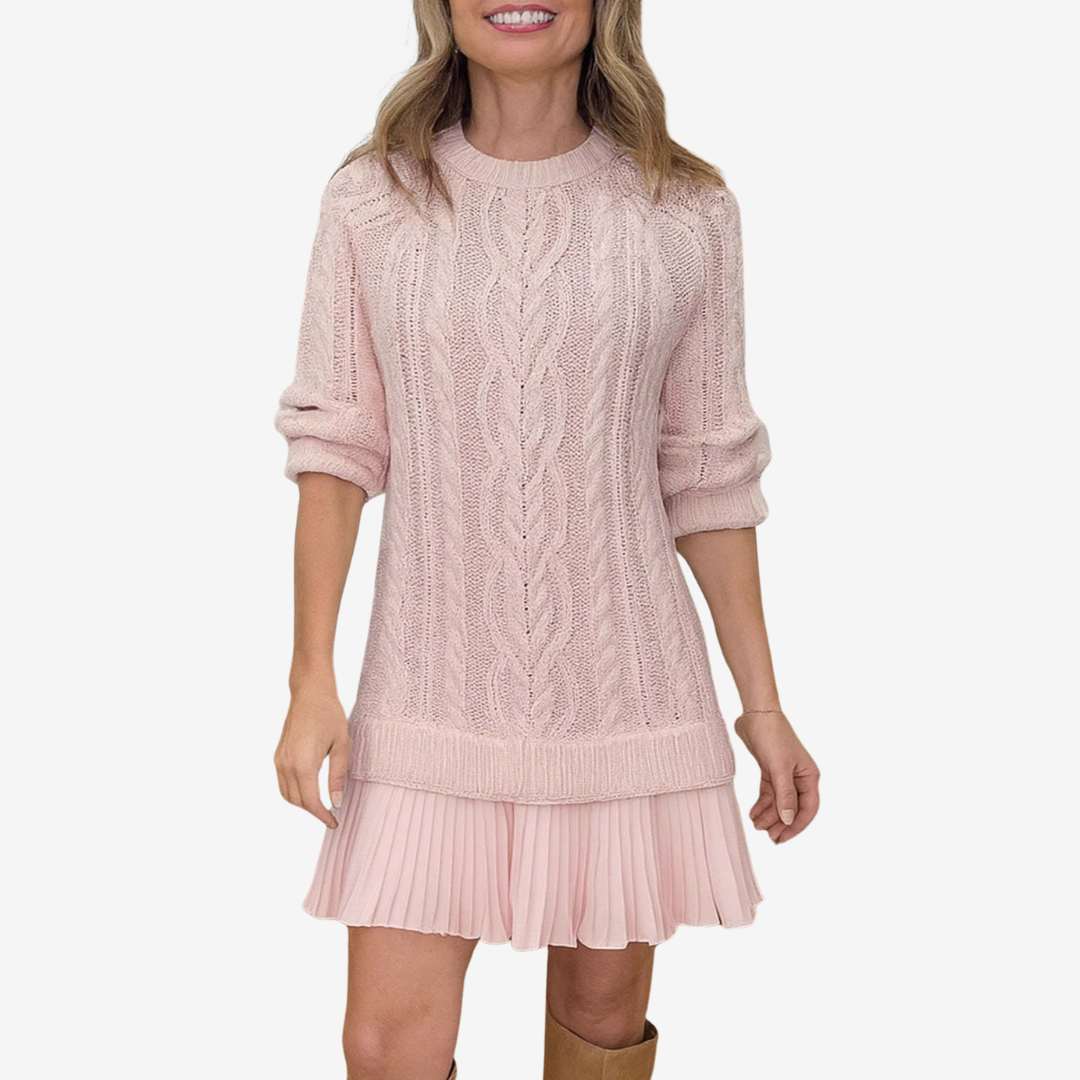 Robe en Tricot Tressé