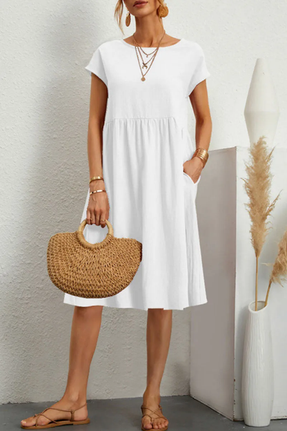 Imogen - Robe Moderne en Patchwork