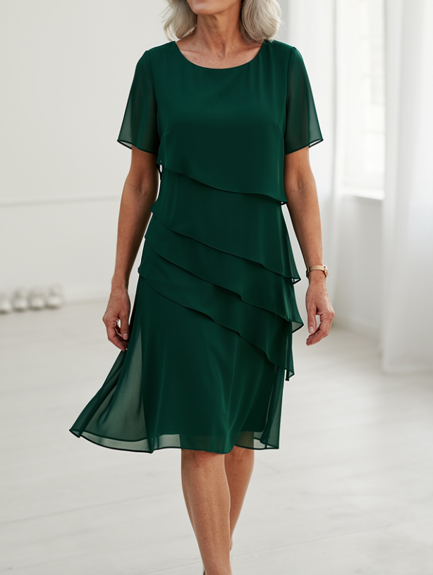 Linda | Robe Élégante et Confortable avec Volants