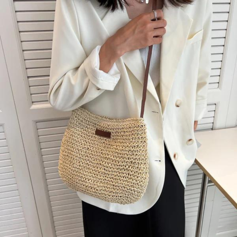 Fredhild | Sac à Bandoulière en Style Classique Tressé