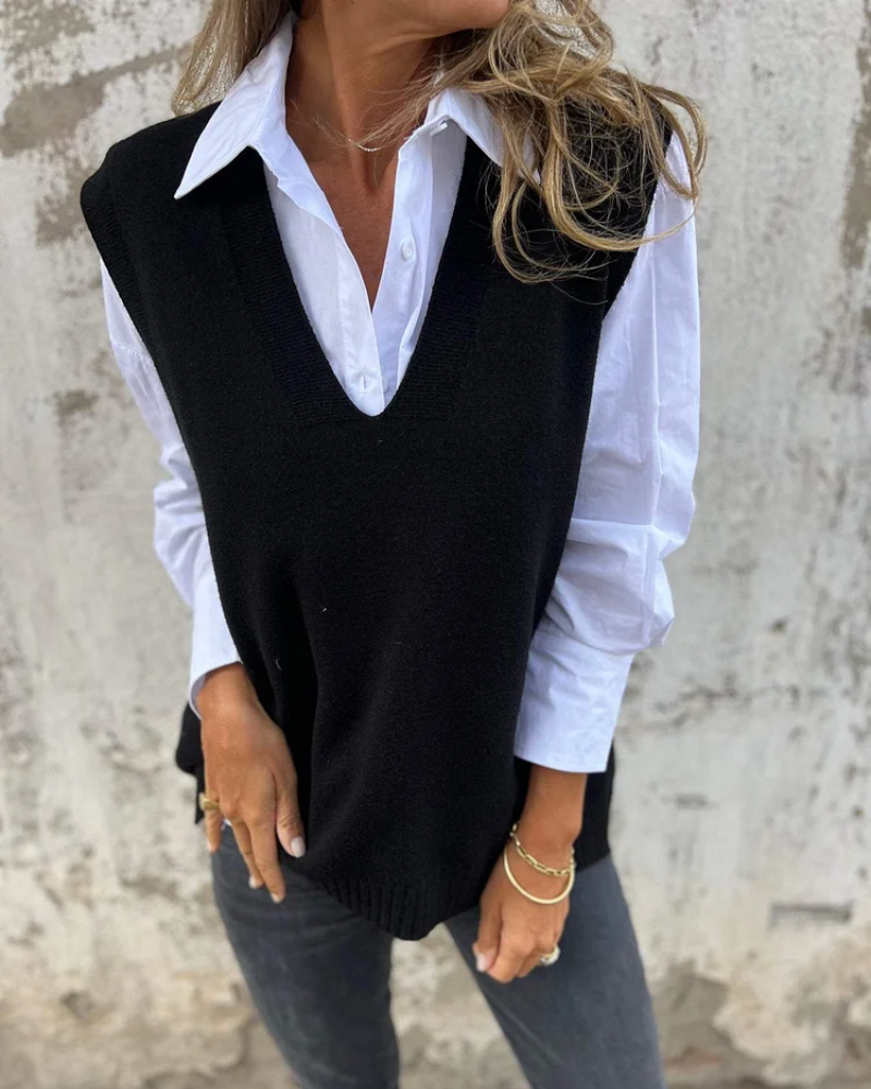 NUSA - Gilet en Maille Premium
