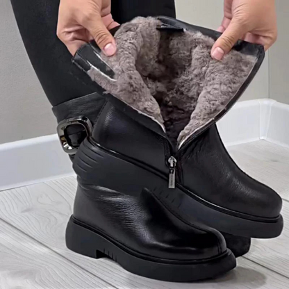 Marzia - Bottes Élégantes en Cuir