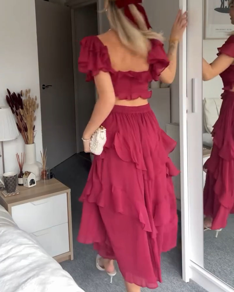 Margarette - Robe avec Volants