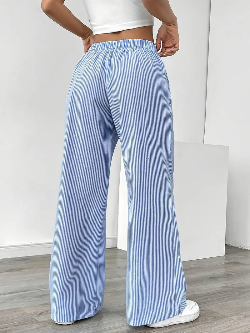 KARINA - PANTALONS RAYÉS ÉLÉGANTS