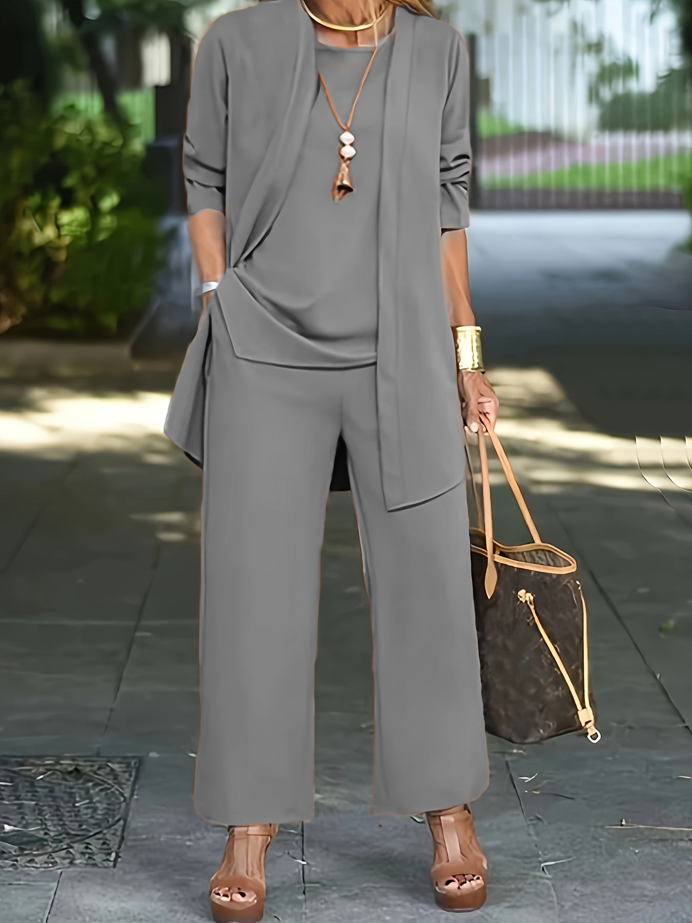 Layla - Ensemble Chic et Stylé en Trois Pièces