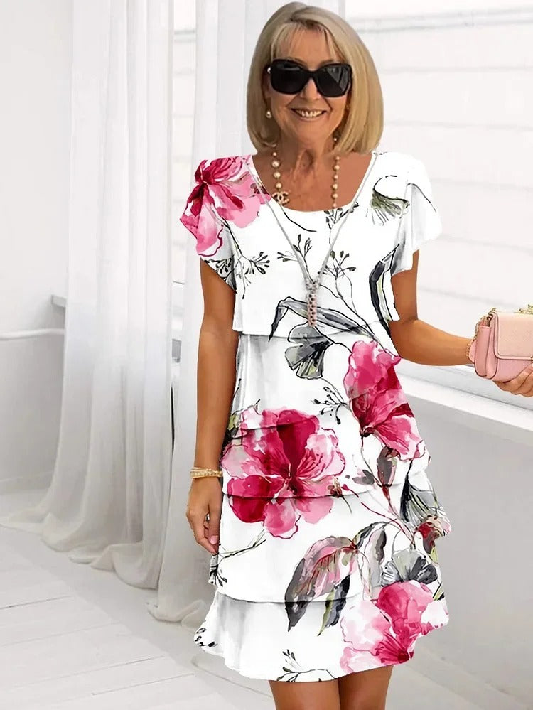 Jasara - Robe Maxi Cascade Florale Boho