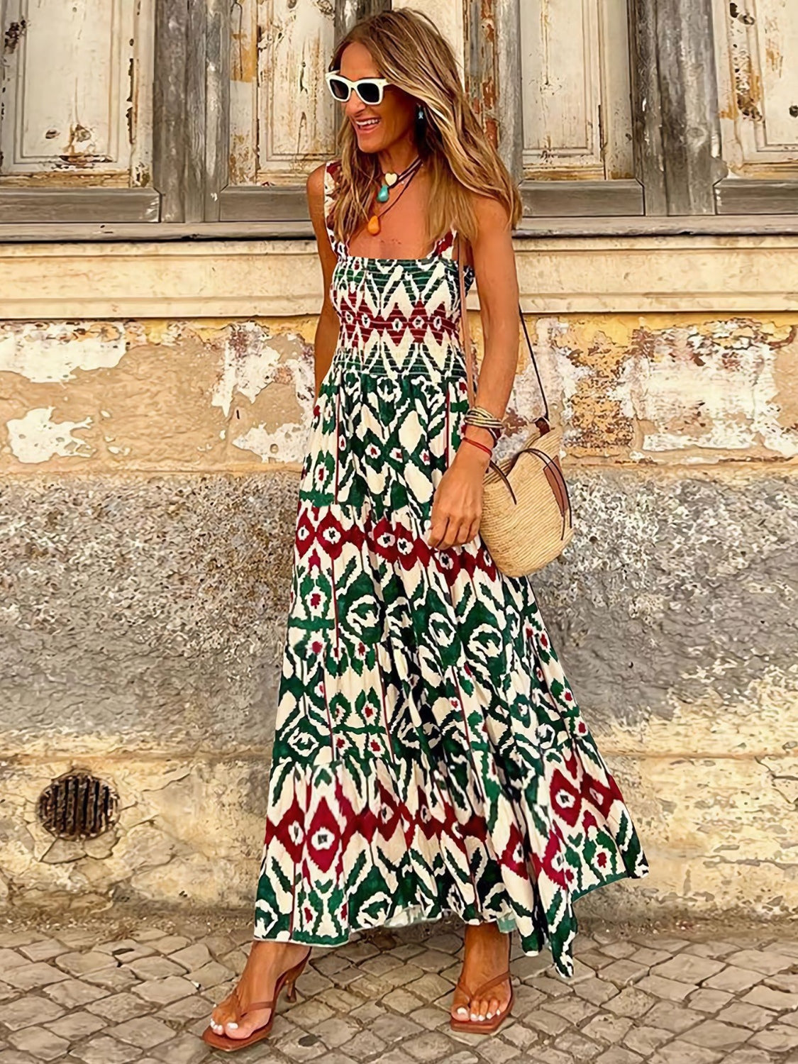 Noémie | Robe d'été confortable pour femme | Maxi