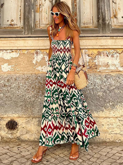 Noémie | Robe d'été confortable pour femme | Maxi