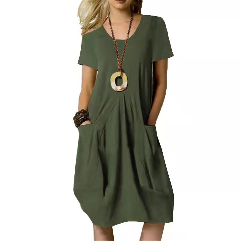 Antje - Robe femme jusqu'aux genoux