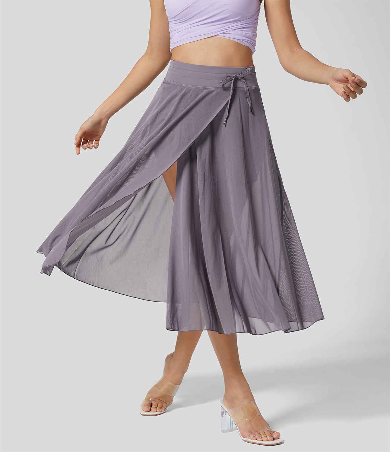 REVERIE – JUPE MIDI 2 EN 1 POUR FEMMES