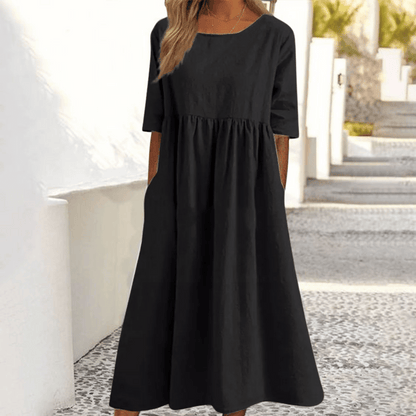 Caitlin | Robe Fait Main avec Couverture pour l'Abdomen
