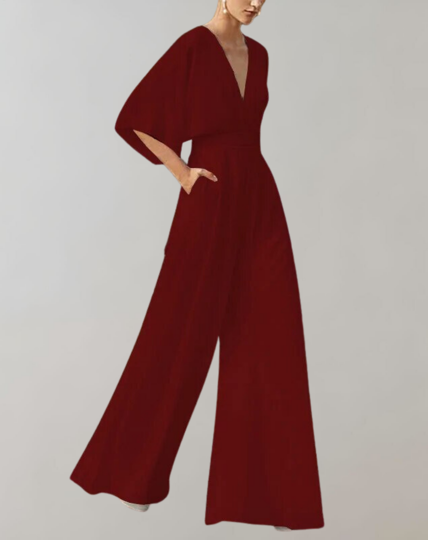 Melanie | Combinaison ample avec jambes larges
