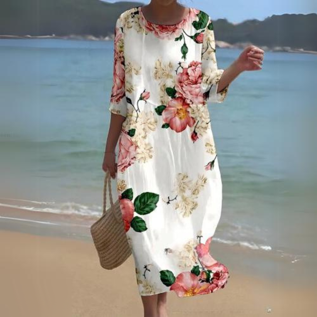 Colette | Robe d'été Confortable pour femme | Midi