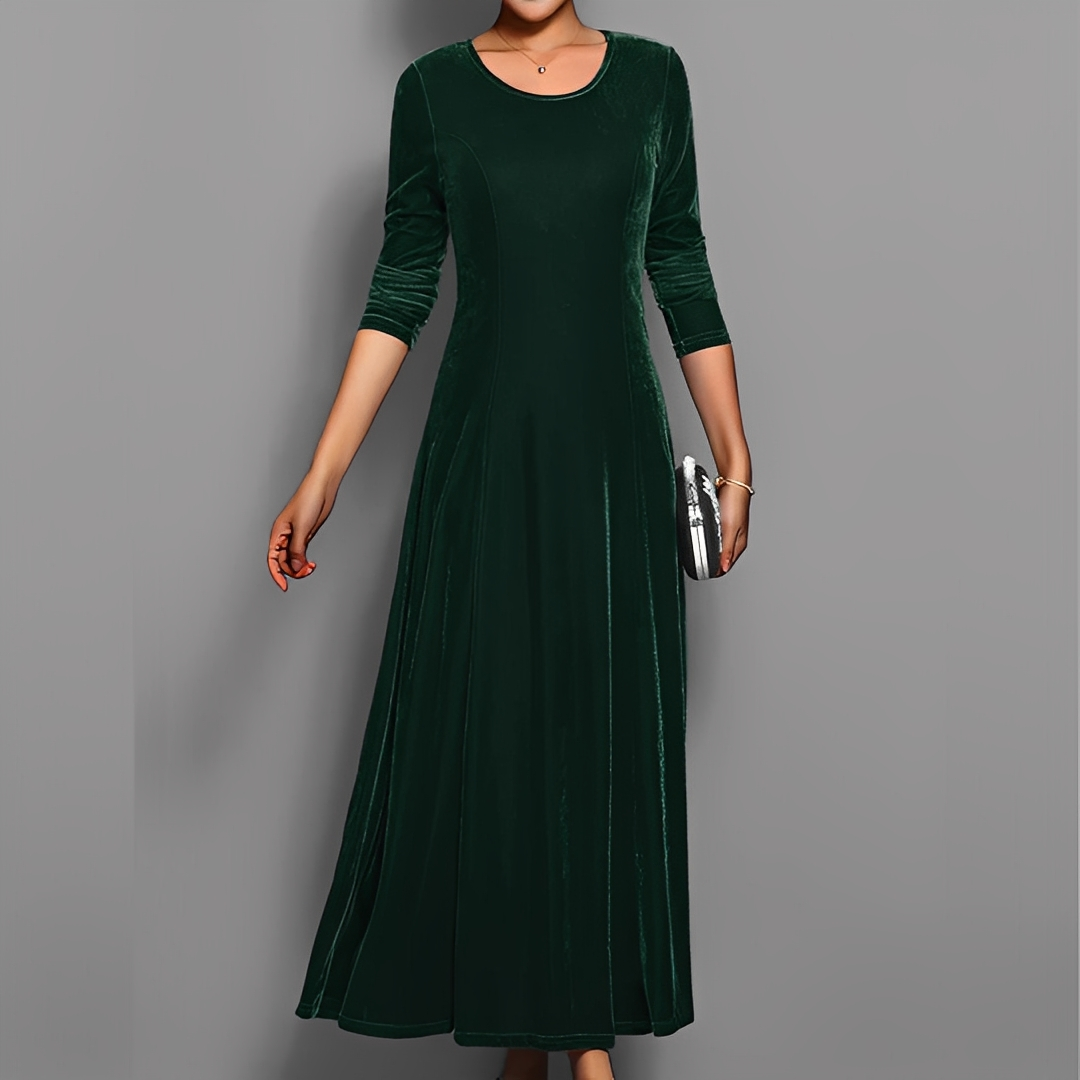 Mathilde - Robe élégante à manches longues pour femmes