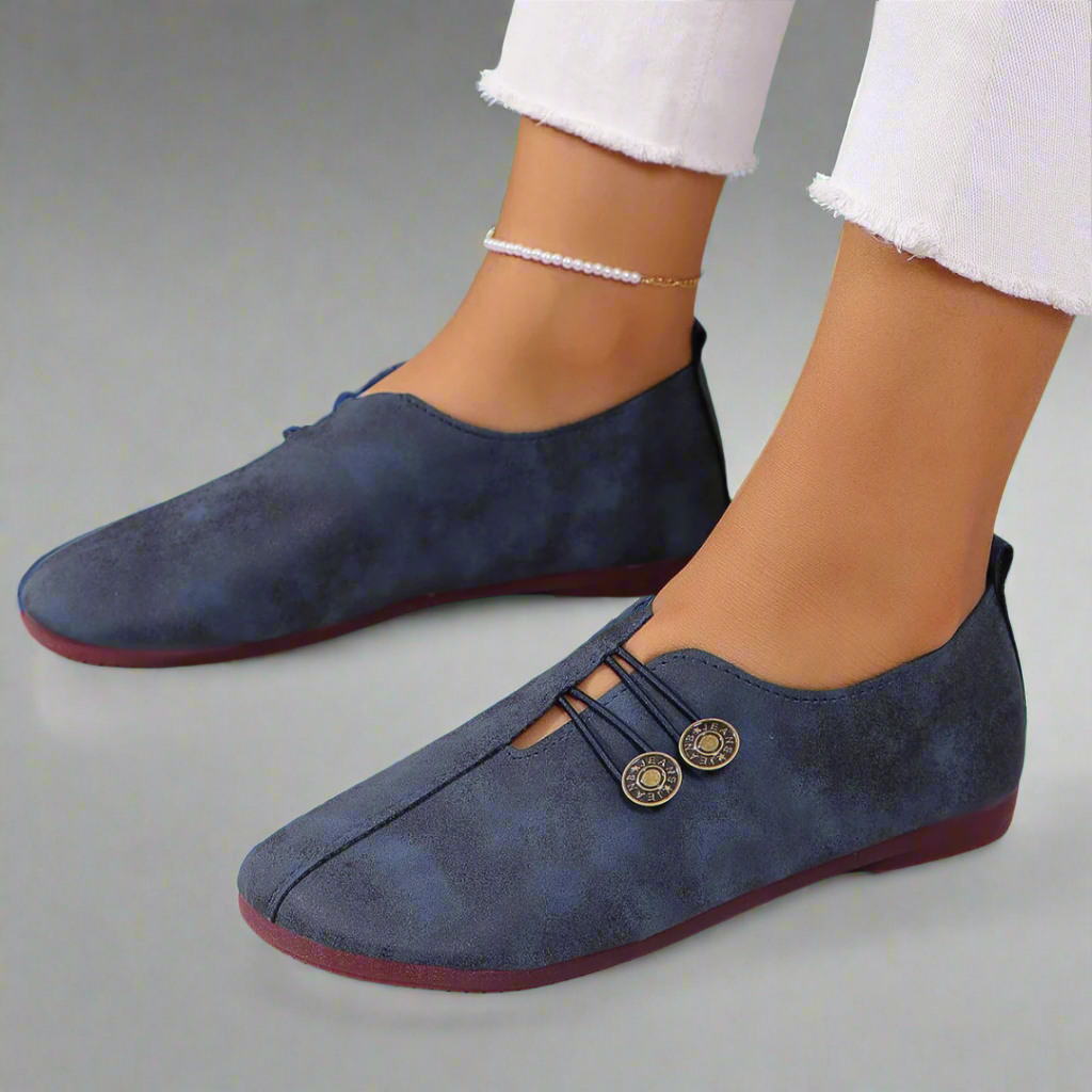 Kreszentia | Mocassins en doux daim de chèvre de haute qualité