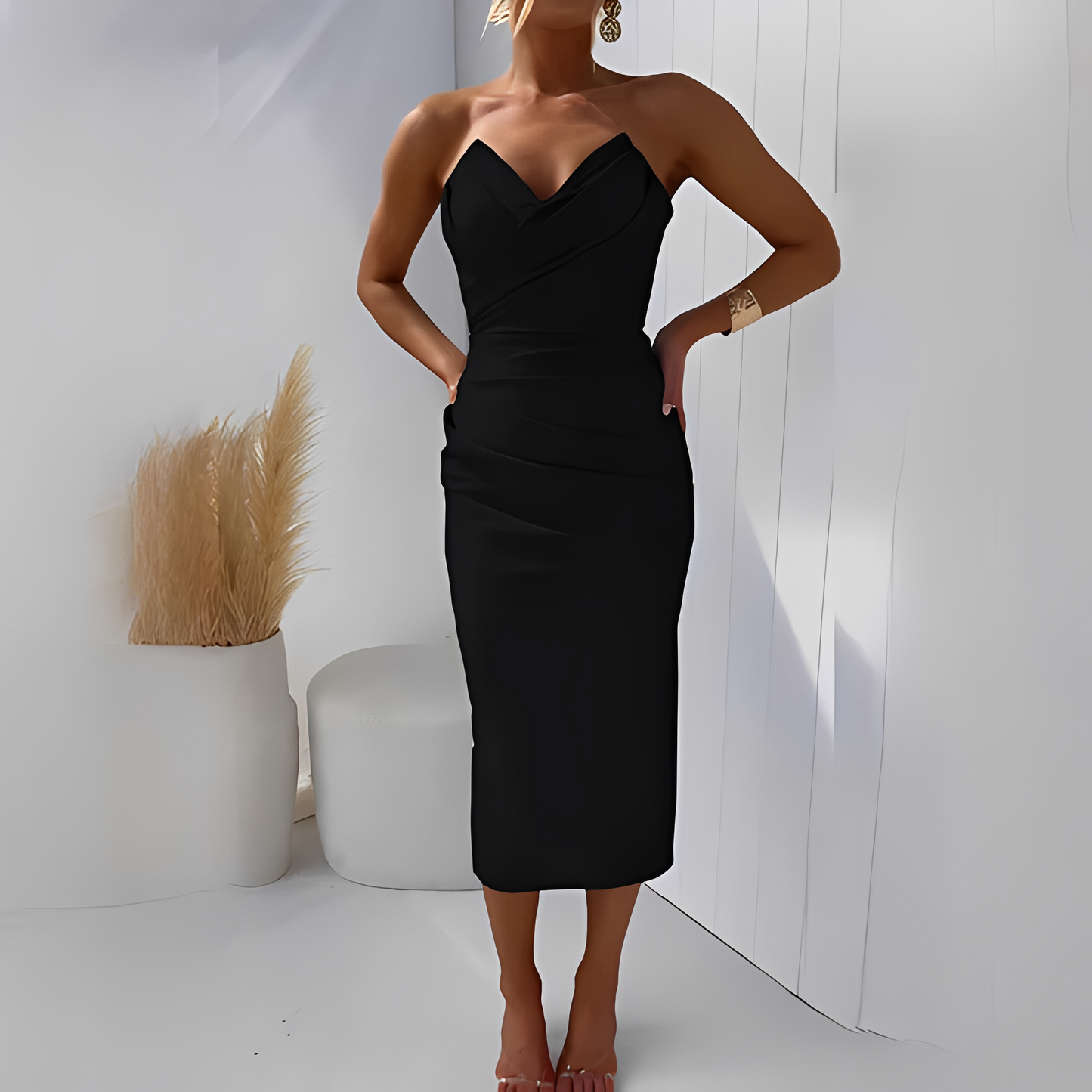 Wanda - Robe élégante sans manches pour femmes
