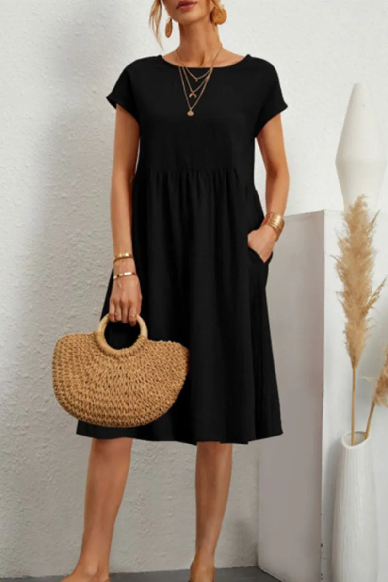 Imogen - Robe Moderne en Patchwork