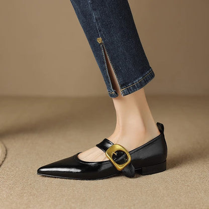 Kristina - Ballerines décontractées à bout pointu pour femmes