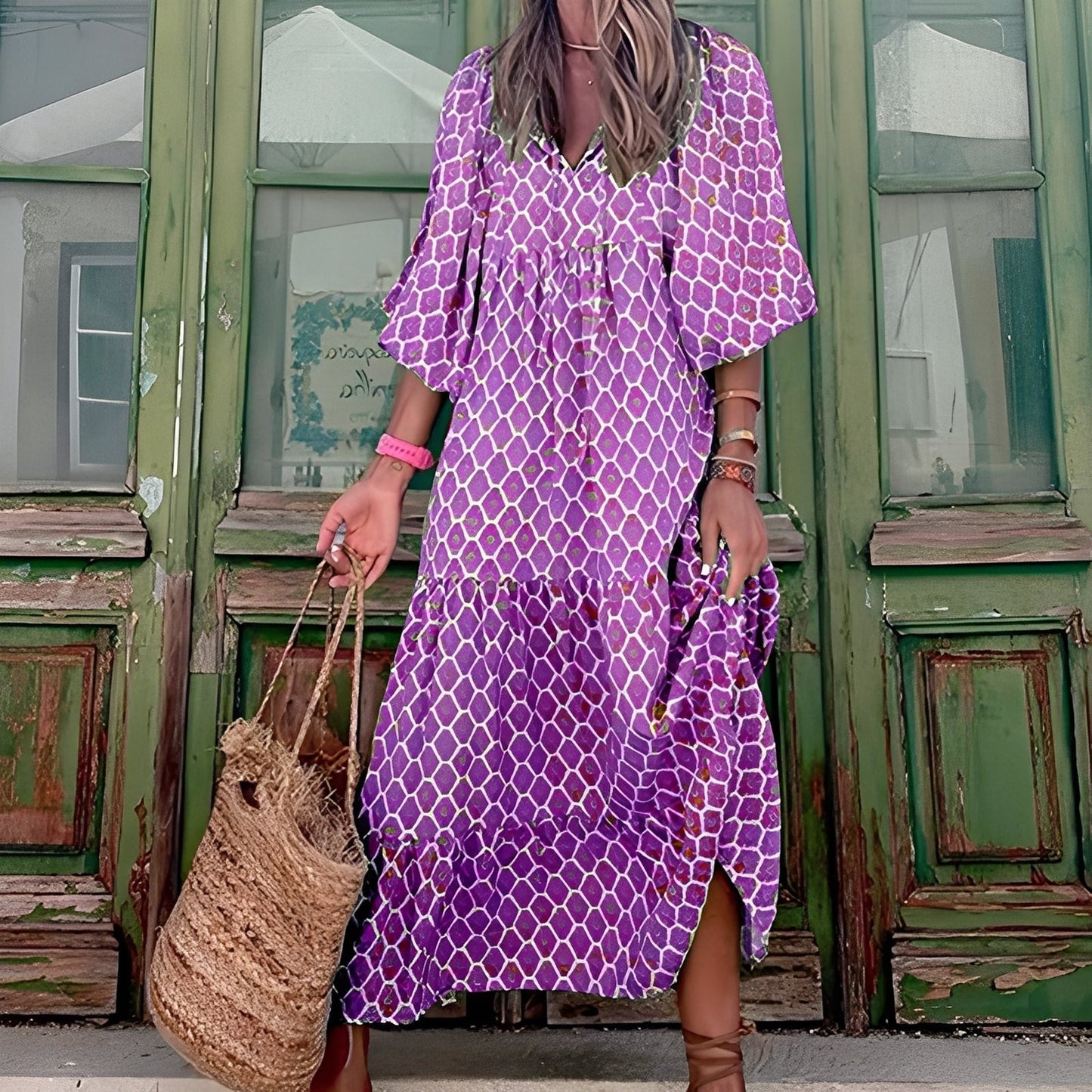 Irénée - Robe bohémienne élégante pour femmes