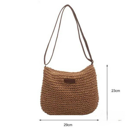 Fredhild | Sac à Bandoulière en Style Classique Tressé