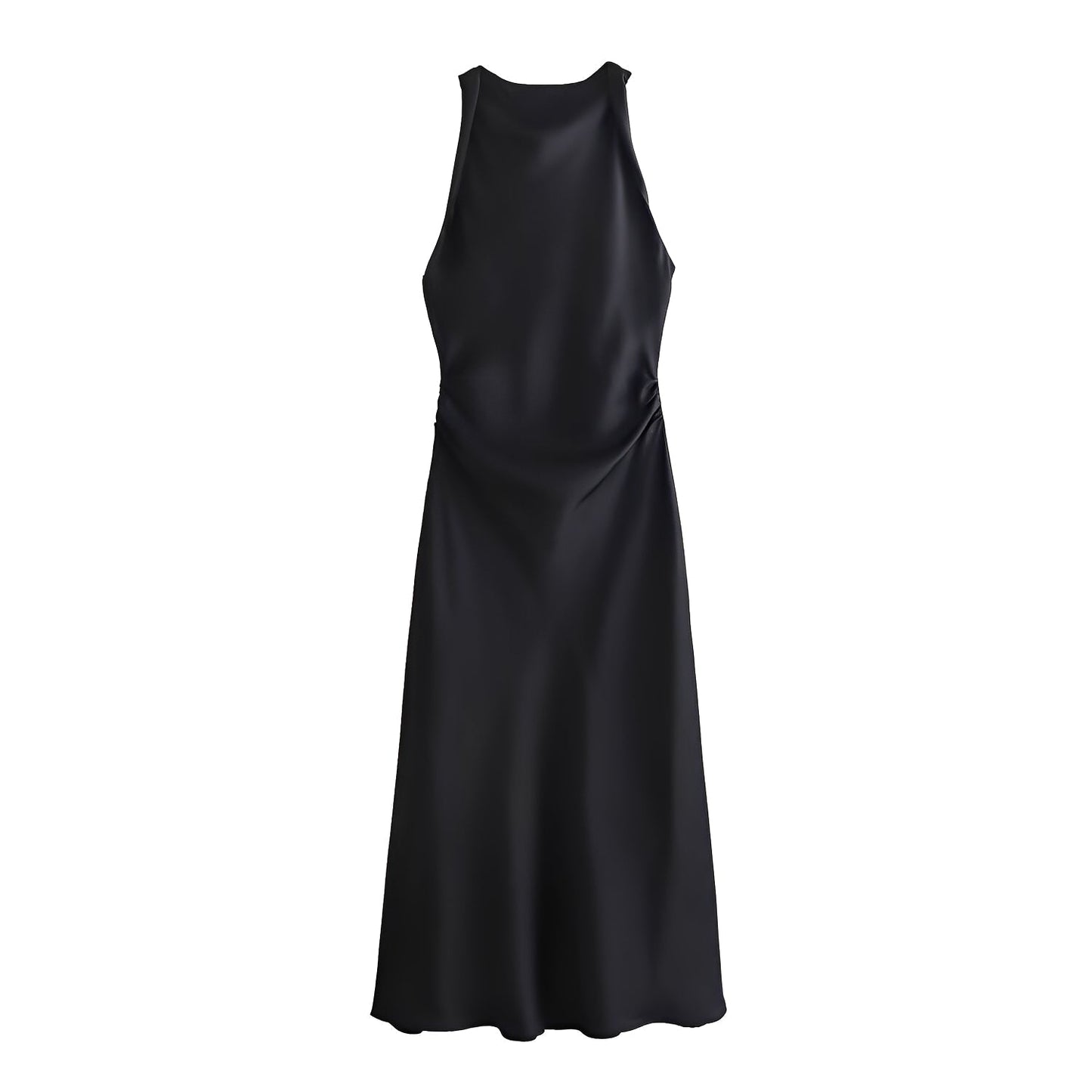 Veronica - Robe Midi Halter Élégante pour Femmes