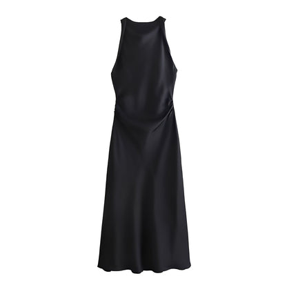 Veronica - Robe Midi Halter Élégante pour Femmes