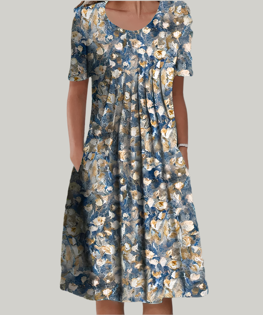 Sophia - Robe Élégante Fait Main