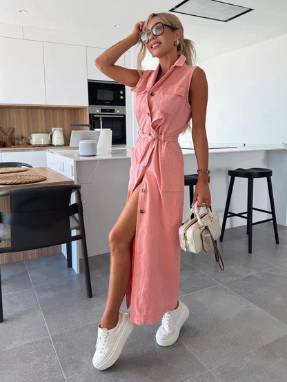 Louisa | Robe Maxi en Jean