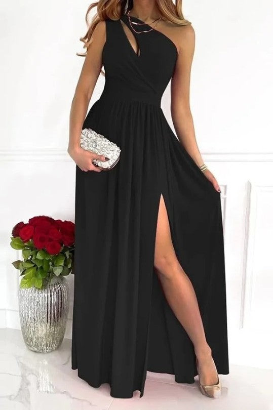 Yesha - Robe de Soirée Asymétrique Élégante
