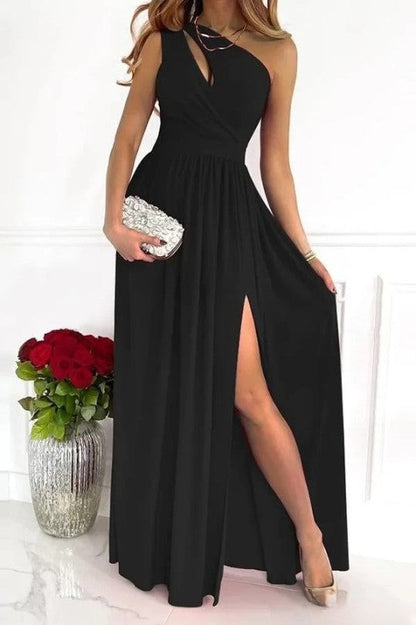 Yesha - Robe de Soirée Asymétrique Élégante