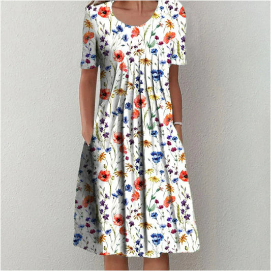Erin - Robe élégante à motif floral