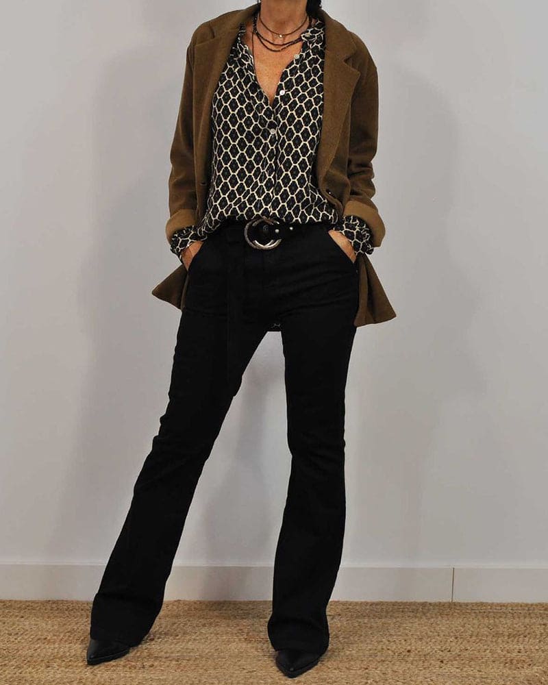 BLOUSE GEOMETRIQUE EDWINA