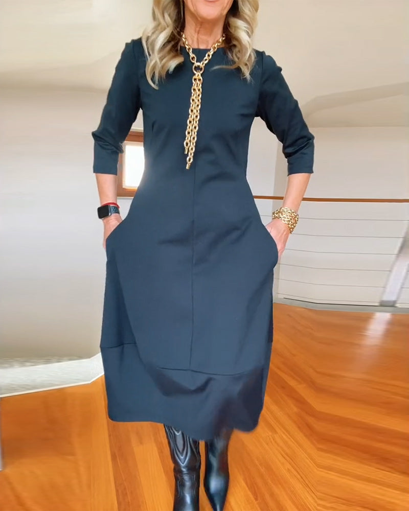 Jennifer | Robe d'Élégance Casual Gracieuse