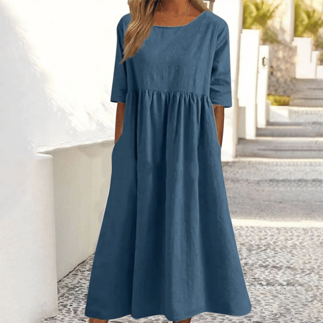 Caitlin | Robe Fait Main avec Couverture pour l'Abdomen